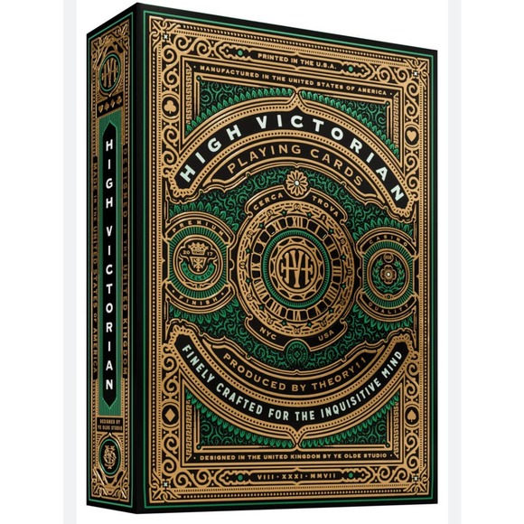 Set of 2 Theory 11 High Victorian Playing Cards poker games - Picture 3 of 9